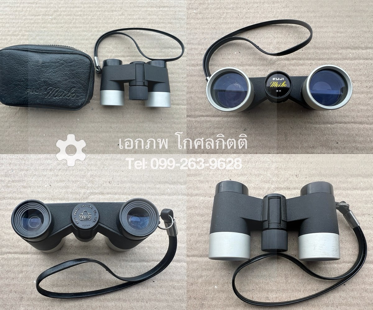 ตัวที่5
FUJI meibo 3x (fuji japan) 

ขายแล้วครับ
