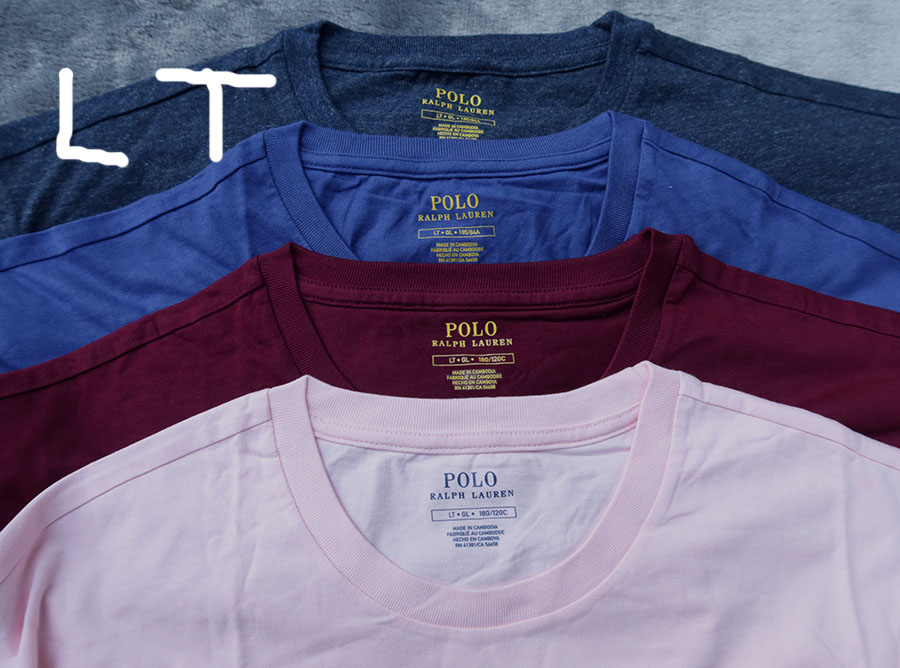 Polo Ralph Lauren /LT/XLT (48/52) เสื้อยืดแขนสั้นหลายสีสวยใหม่แท้ รวมส่ง kerry/f