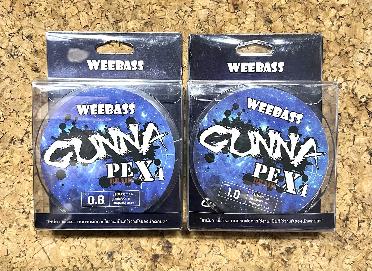 สาย PE WEEBASS GUNNA X4 