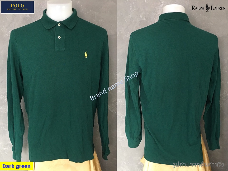 • สี Dark green
Size L : (สำหรับรอบอก 44-45 นิ้ว) อกกว้าง 22.5 นิ้ว ความยาว 27.5/31 นิ้ว ไหล่กว้าง 