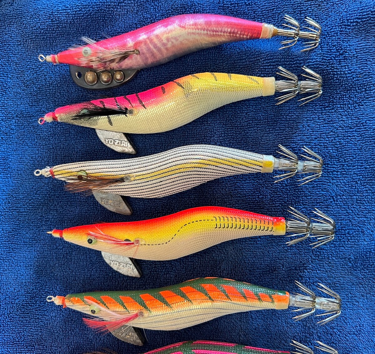 Yozuri 3.5    4ตัว
Yamashita 3.5.   1 ตัว