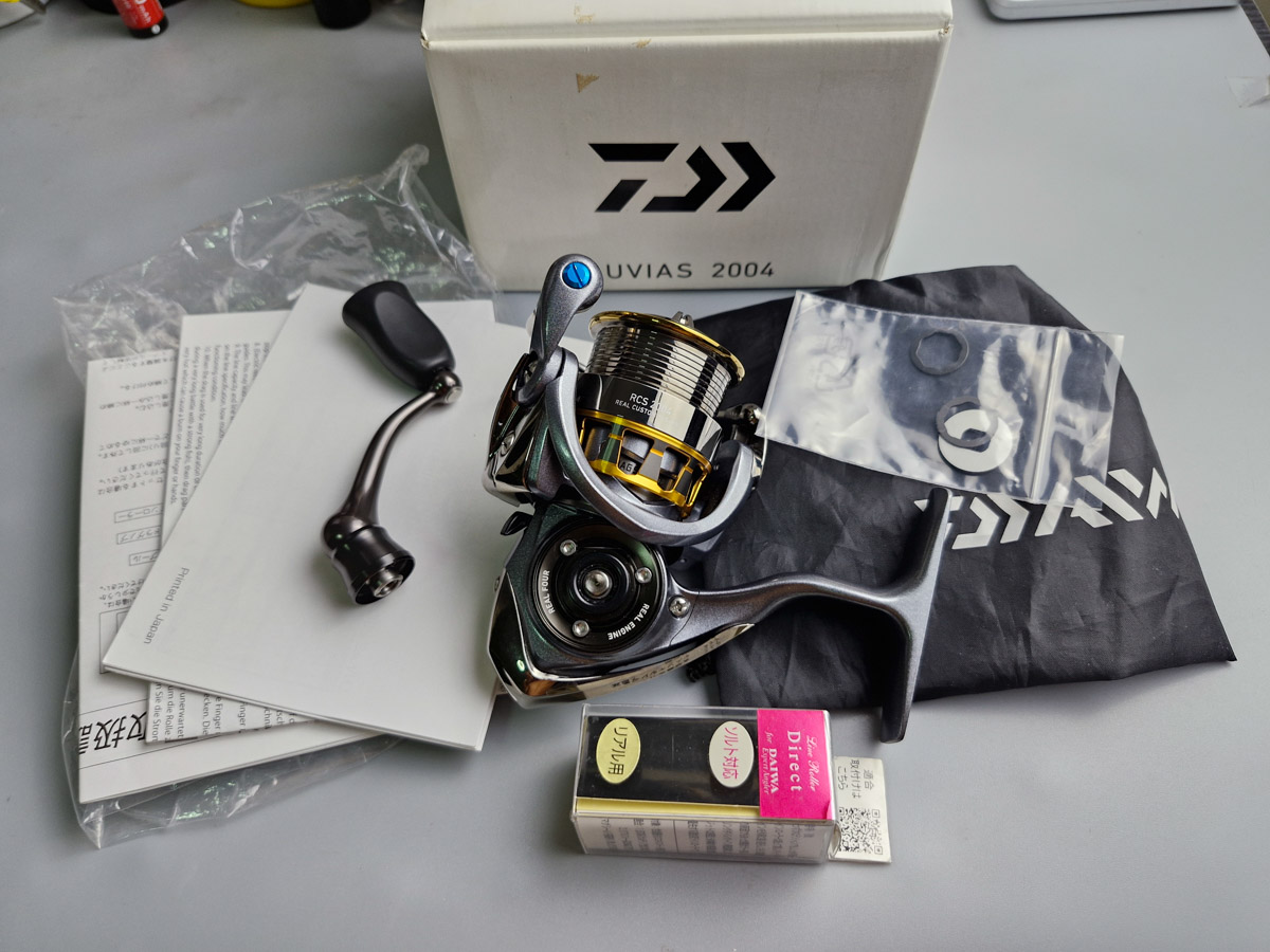 รอก Daiwa Luvias2004 ปี15 สปูน RCS 
