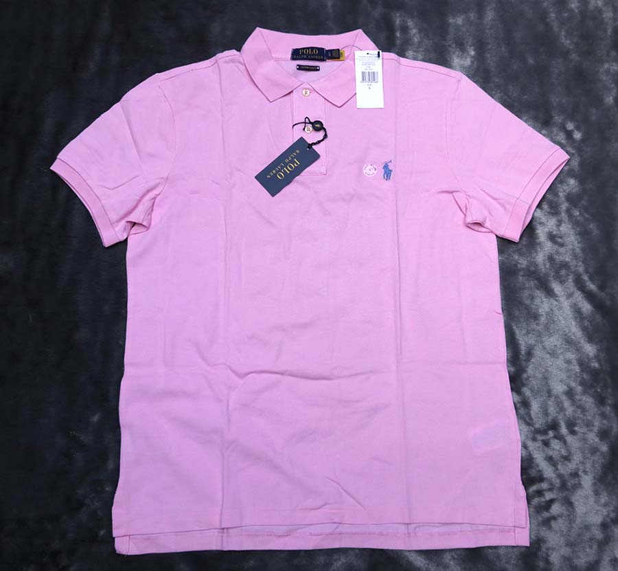 Polo Ralph Lauren / (40/44/48) เสื้อยืดปกโปโลแขนสั้น 4 สีสวยใหม่แท้ รวมส่ง kerry