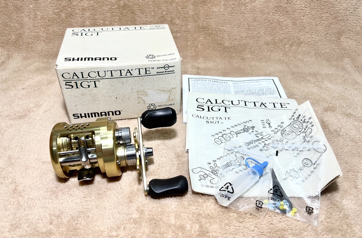 ooo Shimano Calcutta TE 51GT ooo