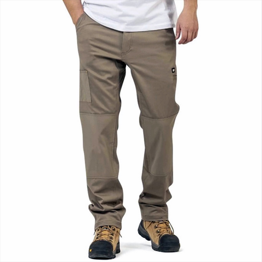 CAT MACHINE PANT /w.34/36 ขายาวผ้ายืดทรงสวยกระเป๋าหลายช่องใหม่แท้สวยมาก