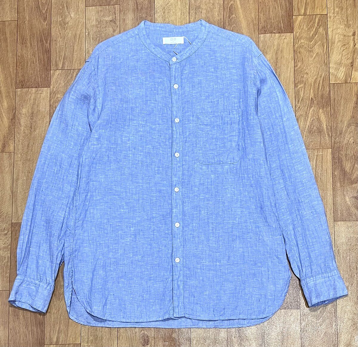 เสื้อเชิ้ตแขนยาว Uniqlo Premium Linen Shirt #1