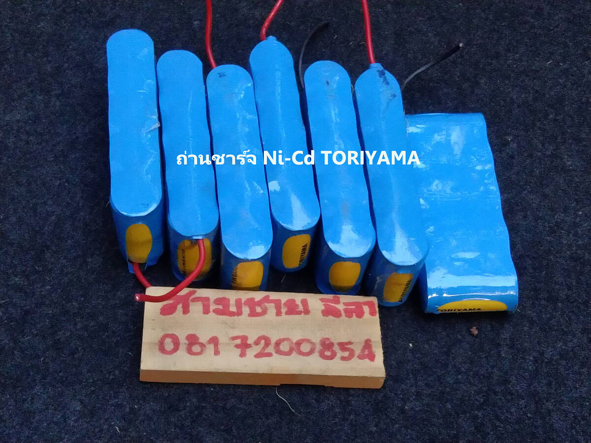 8173) ถ่านชาร์จ Ni-Cd TORIYAMA