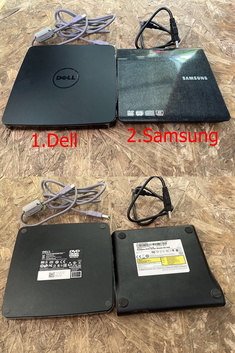  External USB  DVD/RW Drive Dell,Samsung