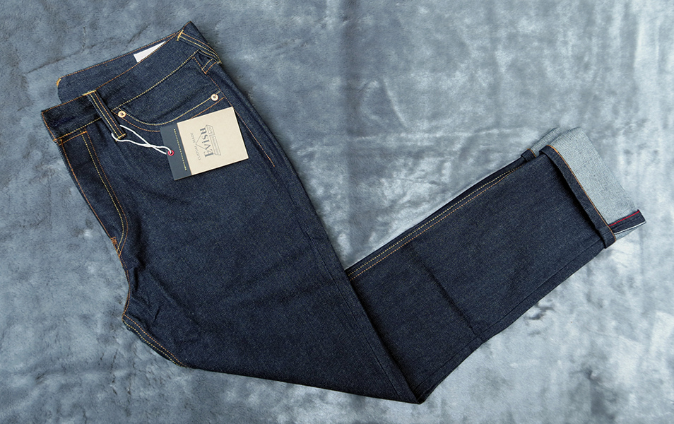 EVISU DENIM Jeans /w.32/36 กางเกงยีนส์ขายาวสวยใหม่แท้หลุดโรงงาน ราคารวมส่ง