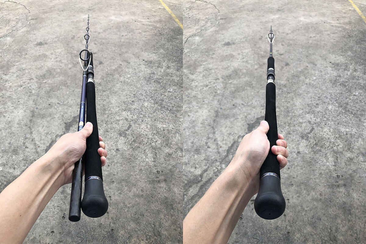 1. Shimano OCEA PLUGGER S86M คัน 2 ท่อนต่อโคนยาว 8'6" Lure Wt: Max 1