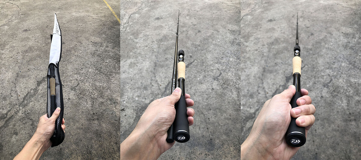 7. Daiwa BLAZON C72H คัน 2 ท่อนต่อโคนยาว 7'2" เวท 12-25lb ค