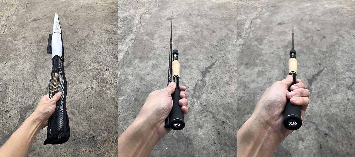 9. Daiwa BLAZON C610M คัน 2 ท่อนต่อโคนยาว 6'10" เวท 8-16lb ค