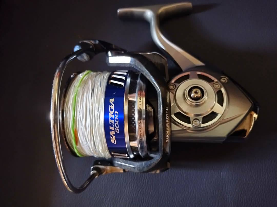 ขาย Daiwa Saltiga 5000 สภาพสวย มีรอยนิดหน่อย ไม่มีกล่อง ราคา 8900บ. ส่ง100บ.