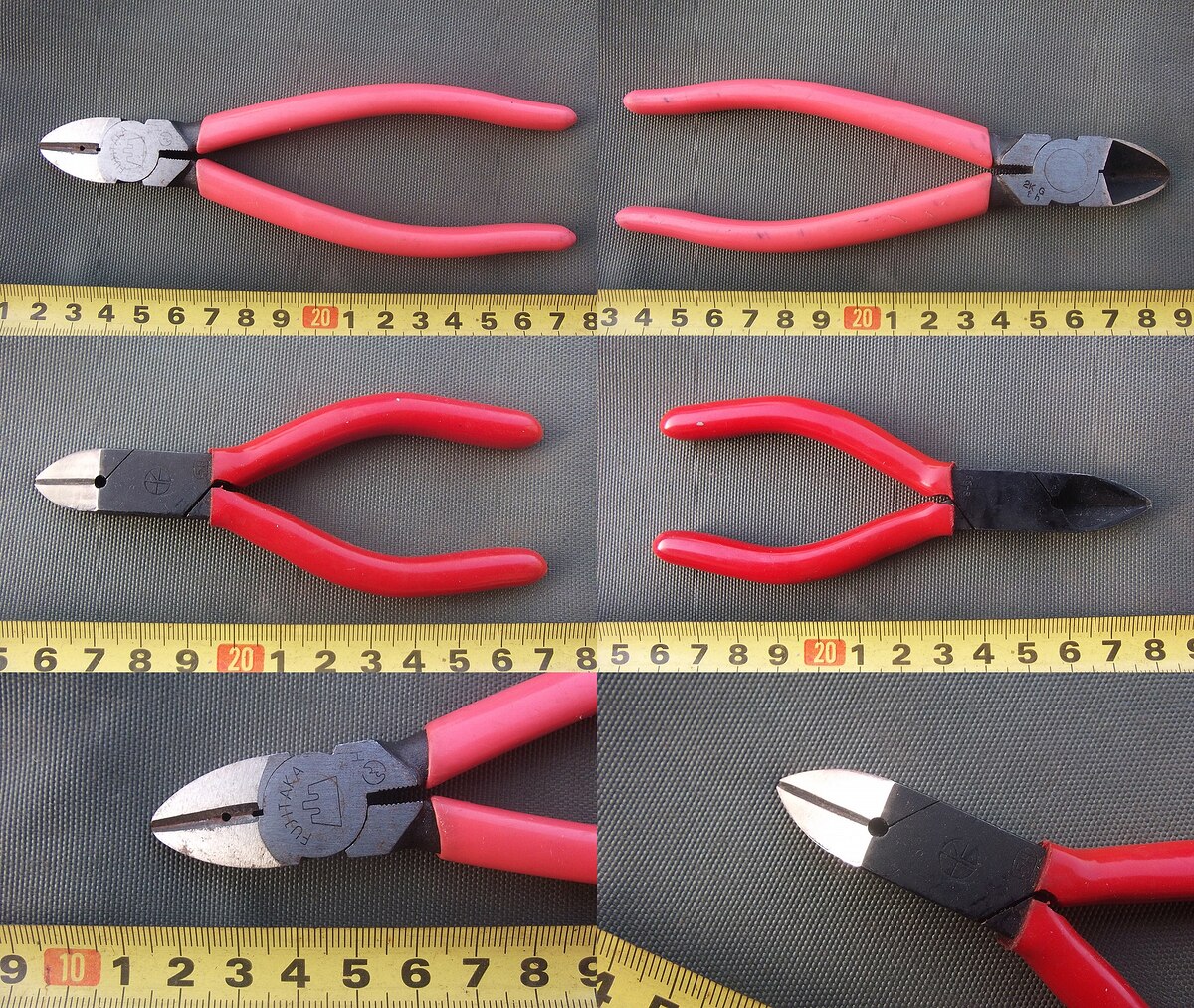 [b]
4. คีมตัด Fujitaka[/b] มือสอง รอยเล็กๆน้อยๆมีบ้าง ยังแน่นคมตัดไม่บิ่น ขาย 125 
[b]
5. คีมตัดป