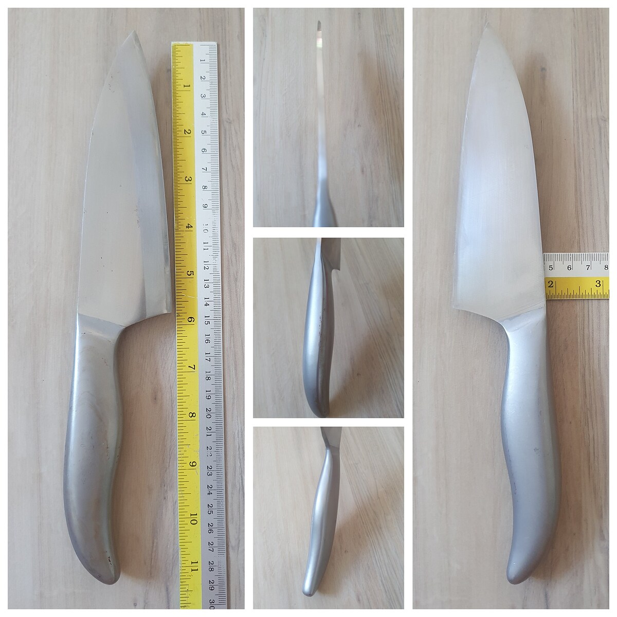 9.Shimomura Verdun deba 150mm.,คมขวา,วัสดุ molybdenum steel,สันหนา4mm.นิดๆ,โลโก้เลือน 
ราคา 250 ขาย