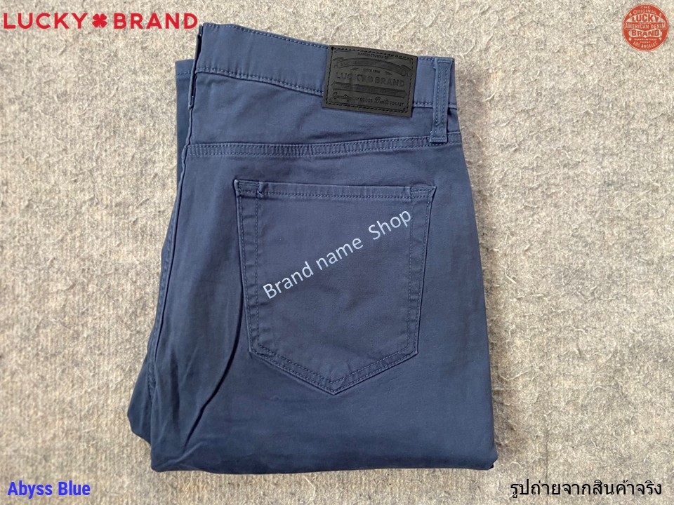 •Abyss Blue
Size 34 X 30 : (สำหรับเอว 35-36) เอววัดจริง 36 นิ้ว ยาวจากเอวถึงปลายขา 41.5 นิ้ว เป้า 1