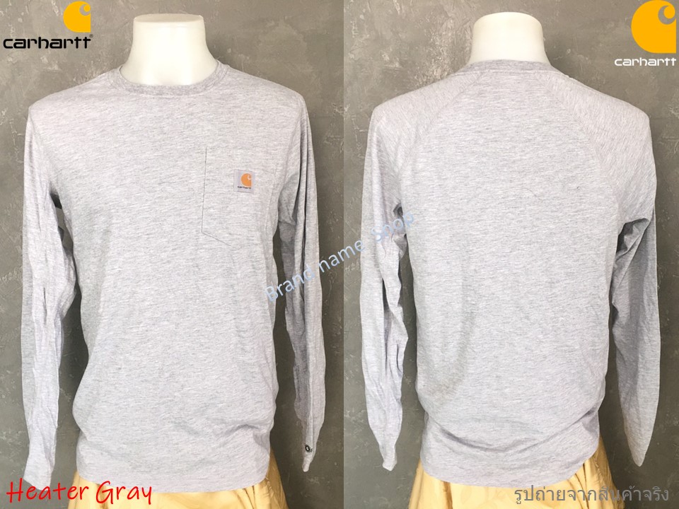 •Heater Gray
Size M: (สำหรับรอบอก 42-43”) อกกว้าง 21.5 นิ้ว เสื้อยาว 28/29.5 นิ้ว ยาวจากคอถึงปลายแข
