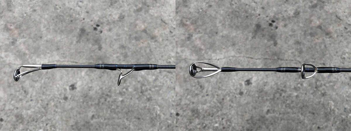 Daiwa Saltiga 57S-5/6 คัน 1 ท่อนยาว 5'7" Jig Wt: 120-250g , Line Max: 40lb คันสวยริ้วรอยผิวบางๆ เล็ก