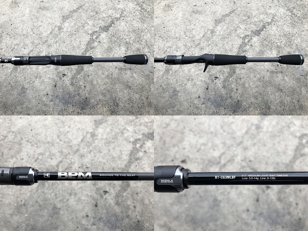 Jackall BPM B1-C63MLBF คัน 1 ท่อนยาว 6'3" เวท 6-12lb คันสวยใหม่มากๆ สภาพ 98.5% ริ้วรอยไม่มี พร้อมซอง
