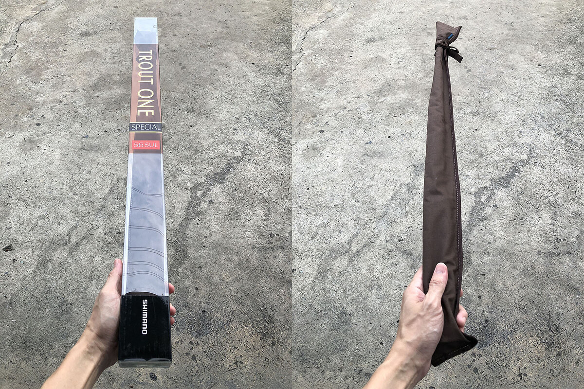 5. Shimano TROUT ONE SPECIAL 56SUL คัน 2 ท่อนยาว 5'6" เวท 3-4lb คันสวยใหม่มากๆ ริ้วรอยไม่มี พร้อมกล่