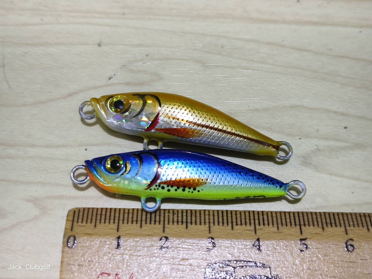 เหยื่อปลอม    HAND  MADE    ของใหม่    ไม่ผ่านการใช้งาน  ชุด  3