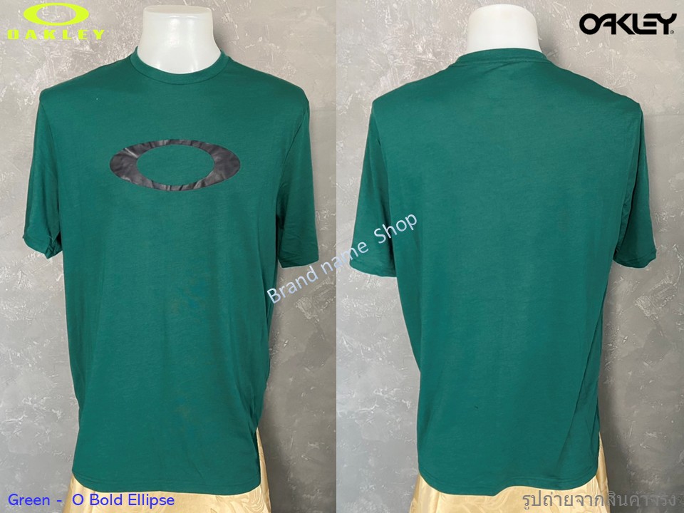 •Green -  O Bold Ellipse
Size L : (สำหรับรอบอก 43-44”) อกกว้าง 22 นิ้ว ความยาว 28.5 นิ้ว ไหล่กว้าง 