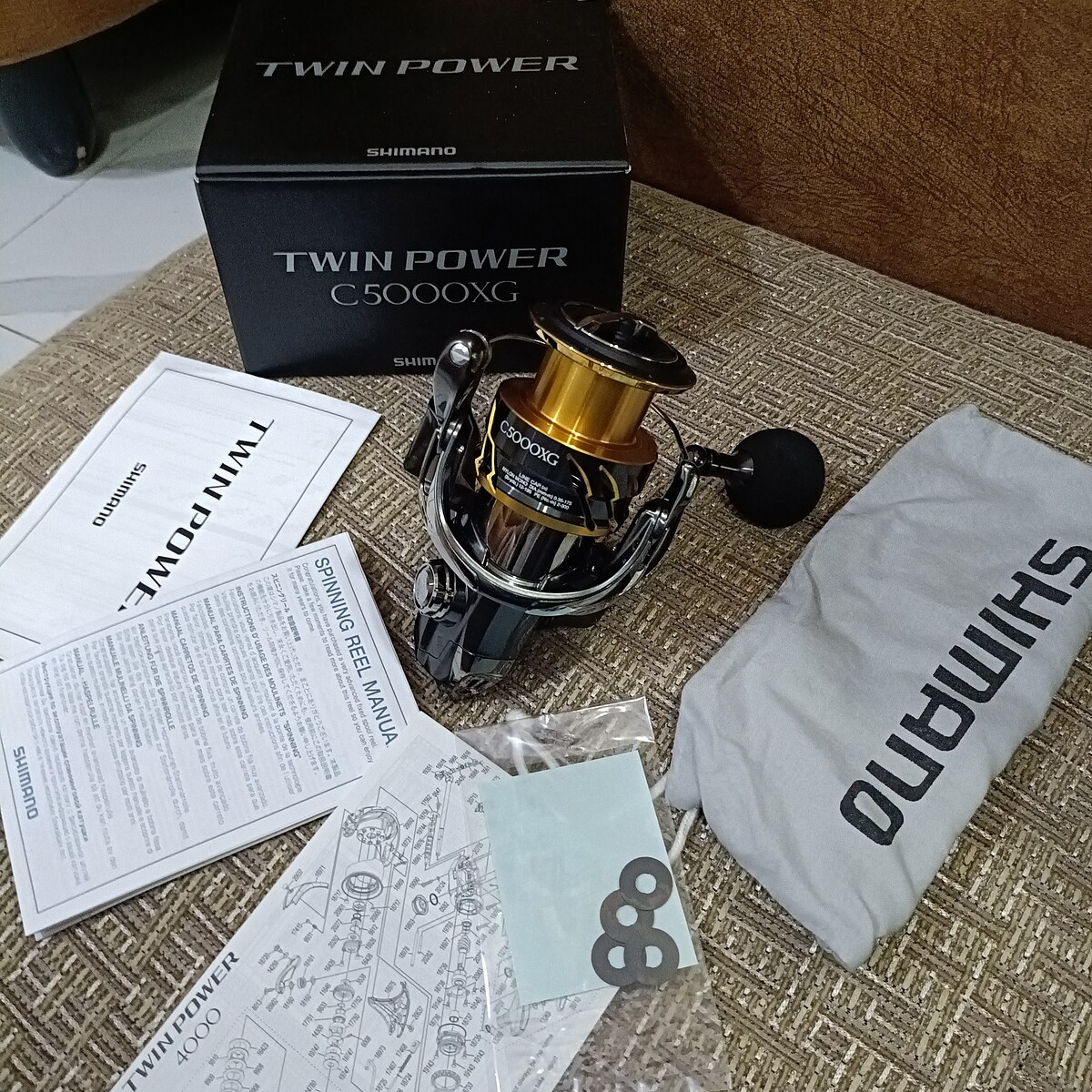 ==>Shimano Twin Power C5000XG สวยใส หมุนเนียน 