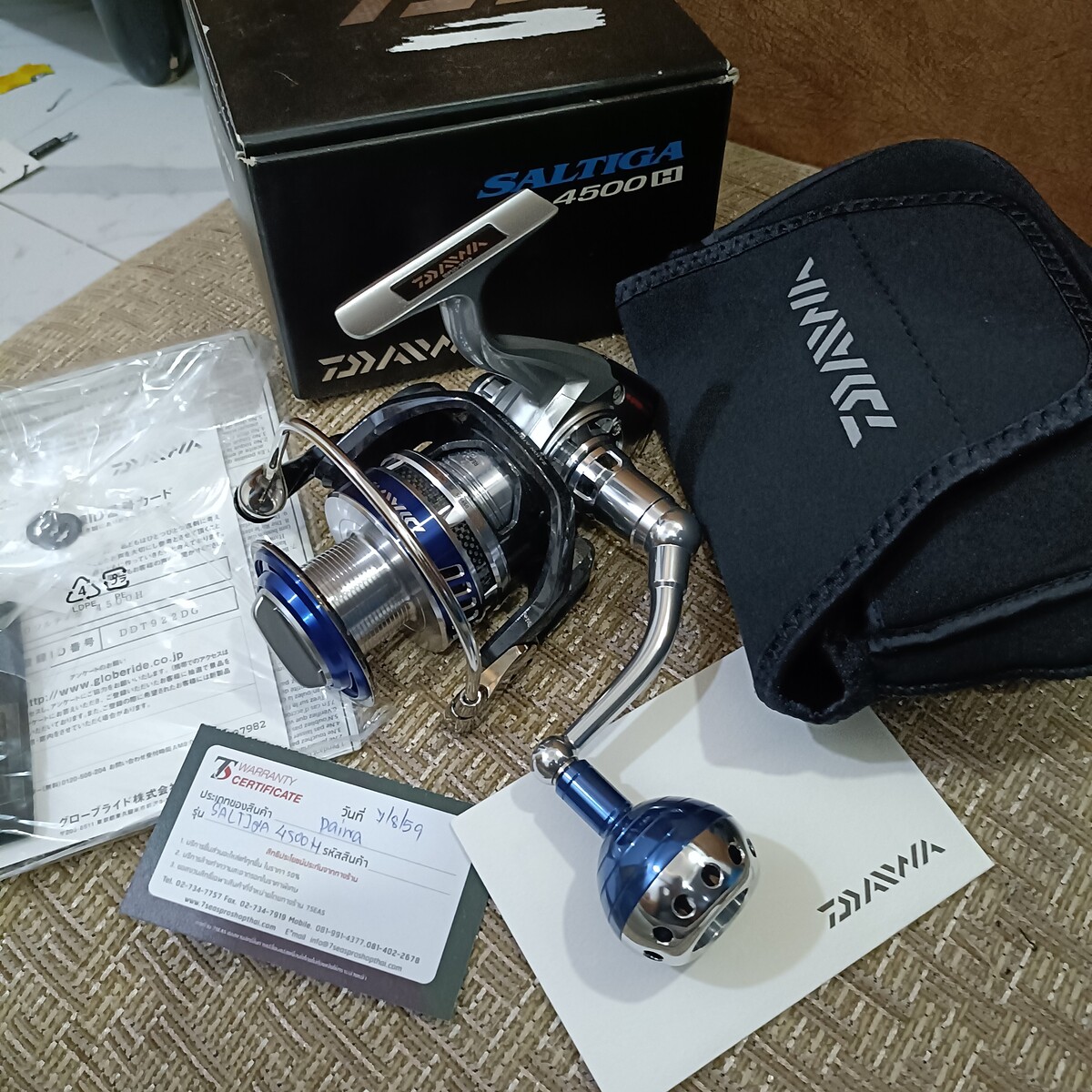 ==>Daiwa Saltiga 4500H สวยใสกริป 