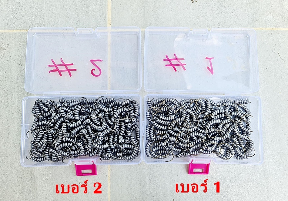♠♠♠ ตาเบ็ดตกกุ้งแม่น้ำ เบอร์#1 และ เบอร์#2  ♠♠♠