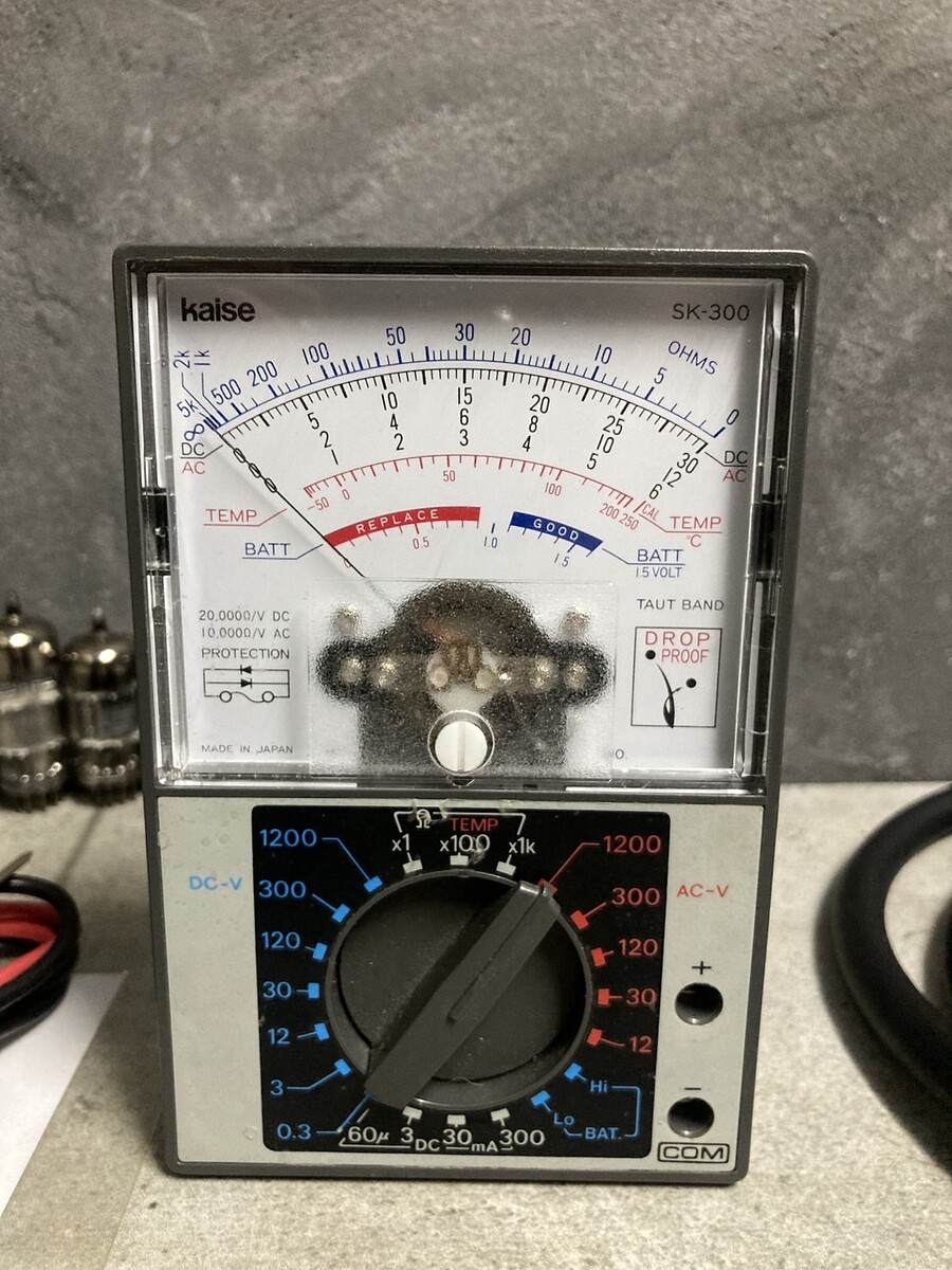keise multimeter analog 