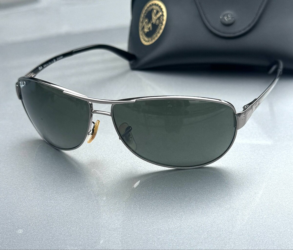 Rayban RB3342 เลนท์โพราไรส  สวยๆครับสภาพใหม่มาก 