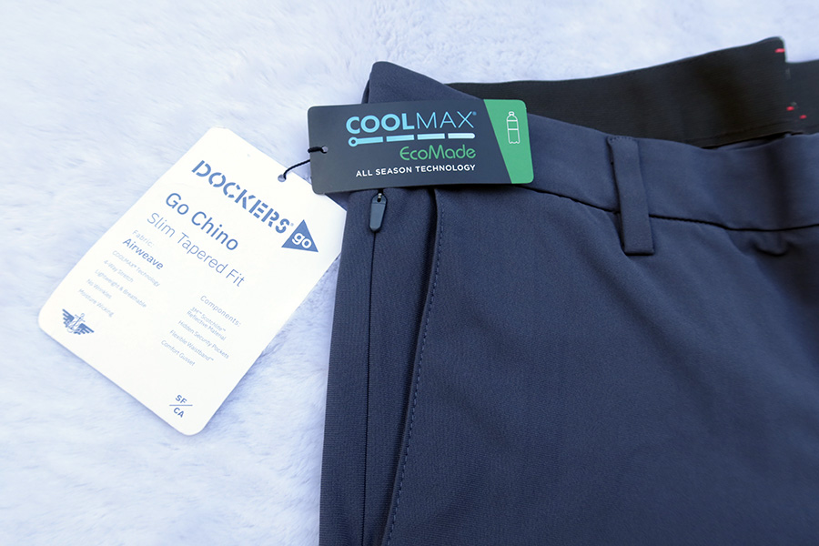 DOCKERS Go Chino, Slim Tapered Fit with Airweave