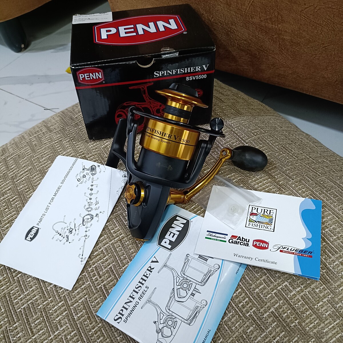 ==>Penn Spinfisher V5500 สวยใส ประกันครบยกกล่อง