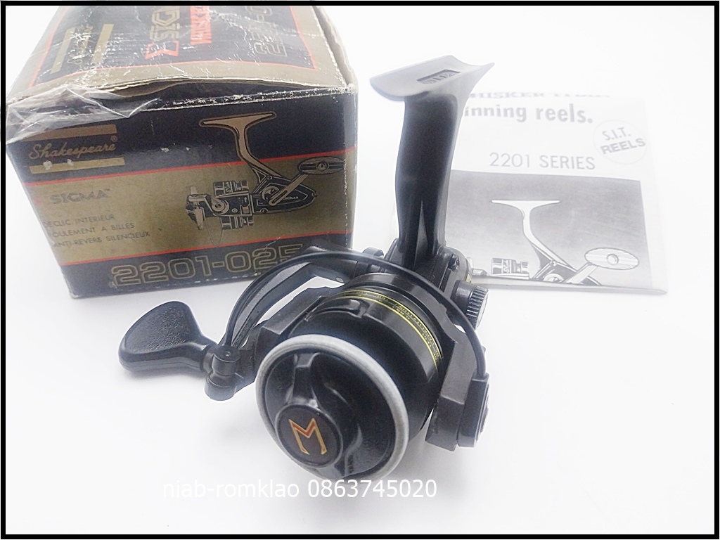 [N]--> Shakespeare Sigma 025 Whisker Titan ขอบสปูนเซรามิค สวยมากในกล่อง หายากมาก