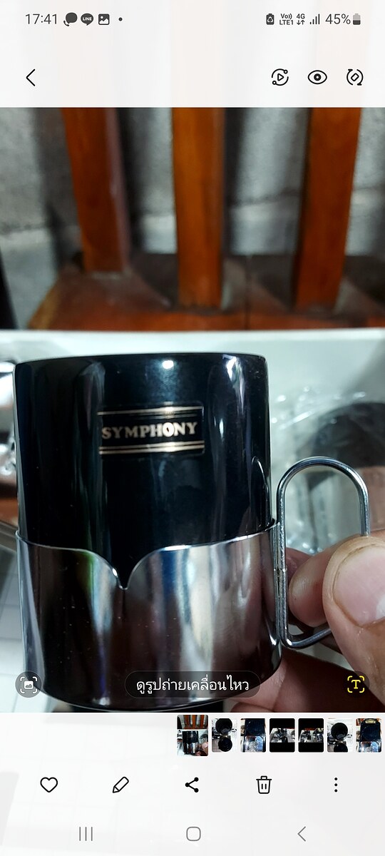 มีทั้งหมด 5 ใบ ,4 ใบมีหูจับ stainless 