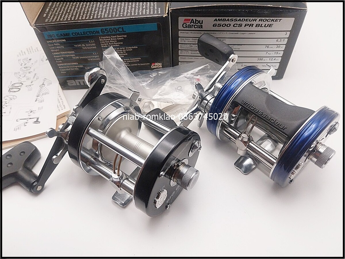 [N]--> 6500CL Biggame ธงแดง มือ1 ปี2002 สะสม/ 6500 6500CS PR Blue