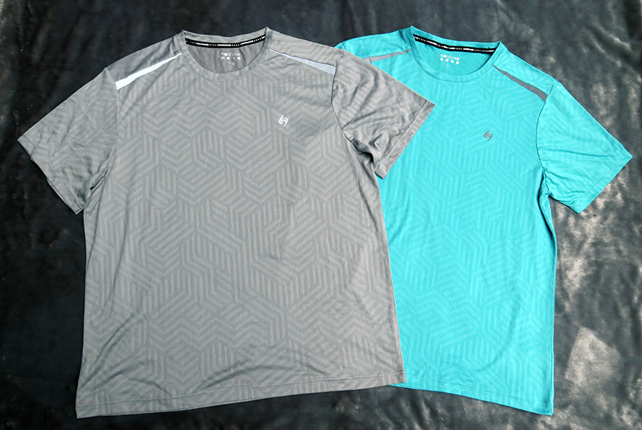SOULUX /L/XL/2XL (44/48/50) เสื้อกีฬาแขนสั้นผ้าแห้งเร็วสีสวยใหม่ รวมส่ง Flash