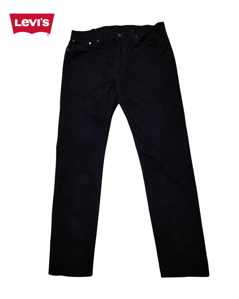 ++ กางเกง  LEVI'S 502 SKINNY BLACK  ป้าย R รอบเอว 37-38 นิ้ว  L