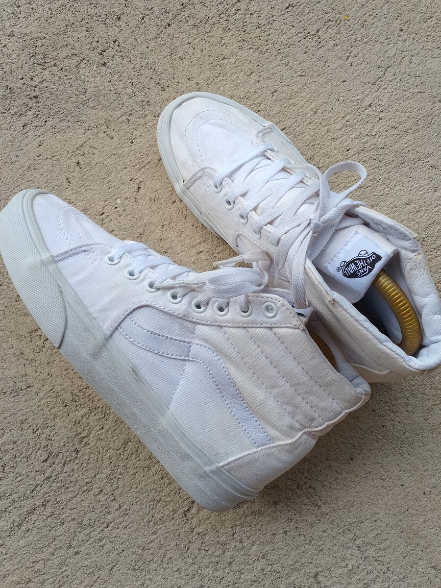 รองเท้า VANS SK8-Hi OFF WHITE unisex 