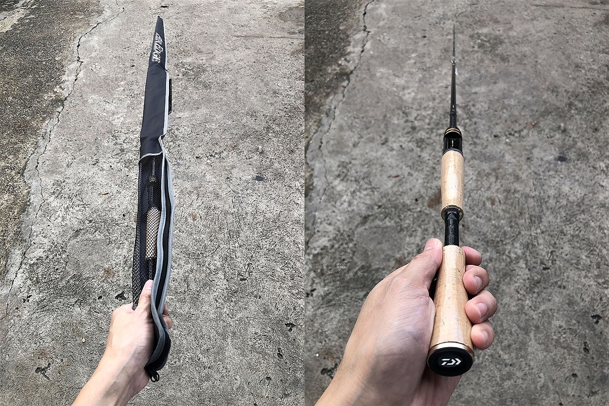 8. Daiwa AIR EDGE 6101MLB·E คัน 1 ท่อนยาว 6'10" เวท 6-14lb คันของใหม่ 100% Japan ยังไม่ผ่านการใช้งาน