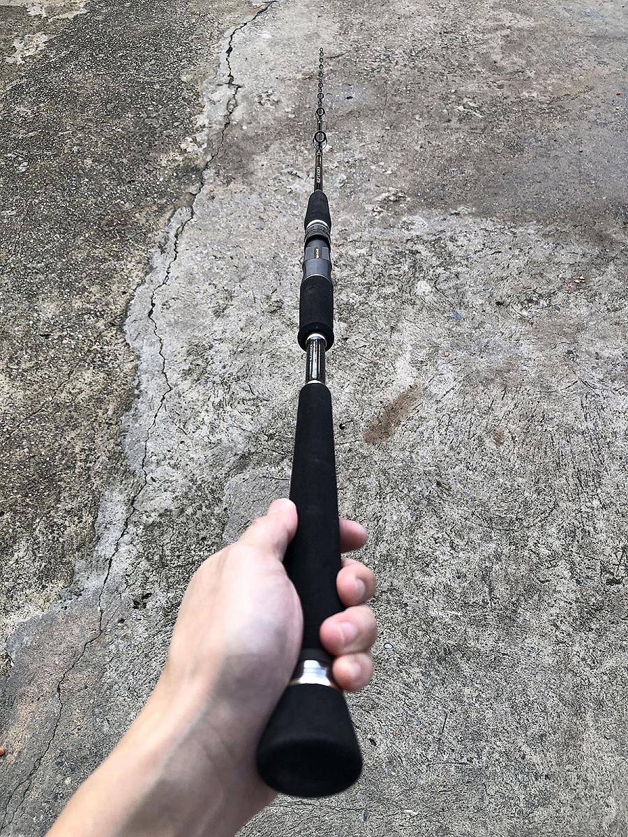 11. Major Craft ALEXANDER AX-B60/4 คัน 1 ท่อนยาว 6 ฟุต Jig Wt: 80-150g , Line Wt: PE1.5-3 คันสวยริ้ว