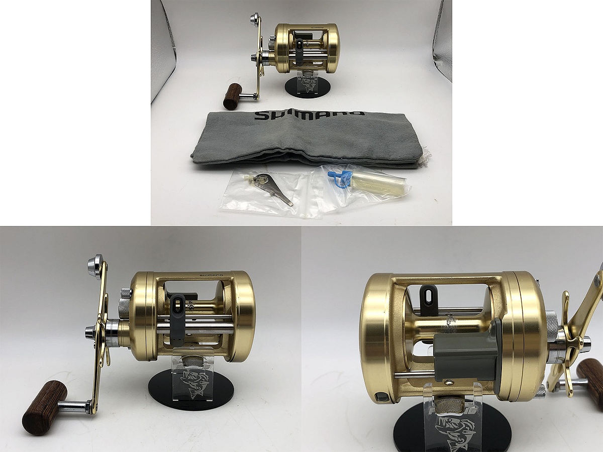 15. Shimano CALCUTTA 1000 รอกสวยริ้วรอยผิวบางๆ เล็กน้อย สปูนมีรอยน้ำกัดบางๆ ตรงกลางตามรูปที่เหลือสวย