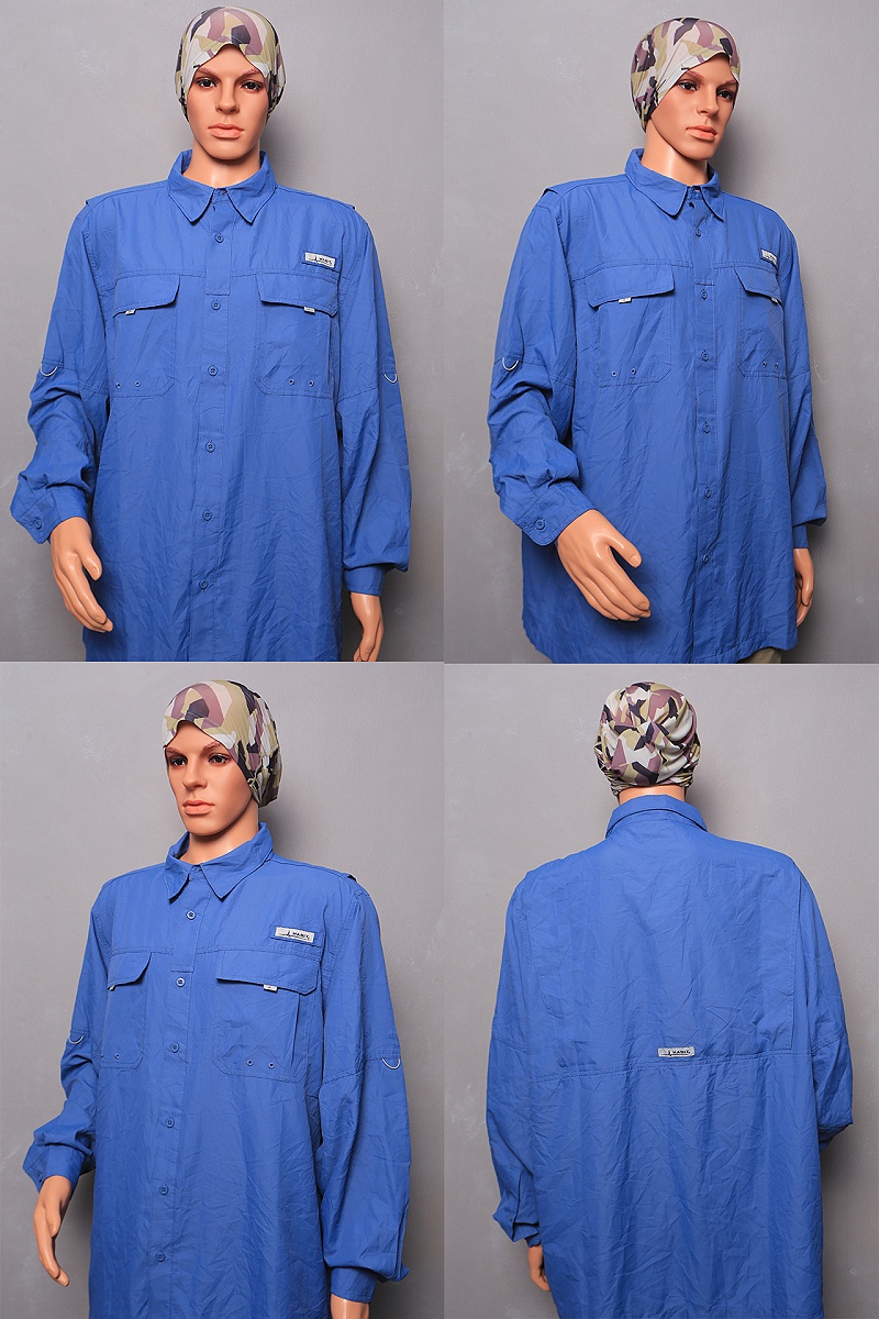 05. เสื้อแขนยาว HABIT 360 Venting 100% Polyester Size XL/XG

สีฟ้าน้ำทะเล (ขนาดวัดจริง) รอบอกกว้าง