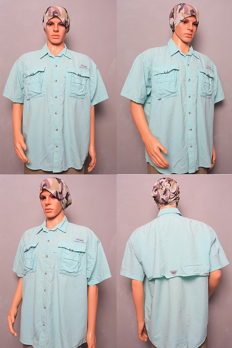 07.เสื้อแขนสั้น Columbia Outdoor เนื้อผ้า 100% Tactel Nylon Size XL/TG

สีเขียวมินท์ (ขนาดวัดจริง)