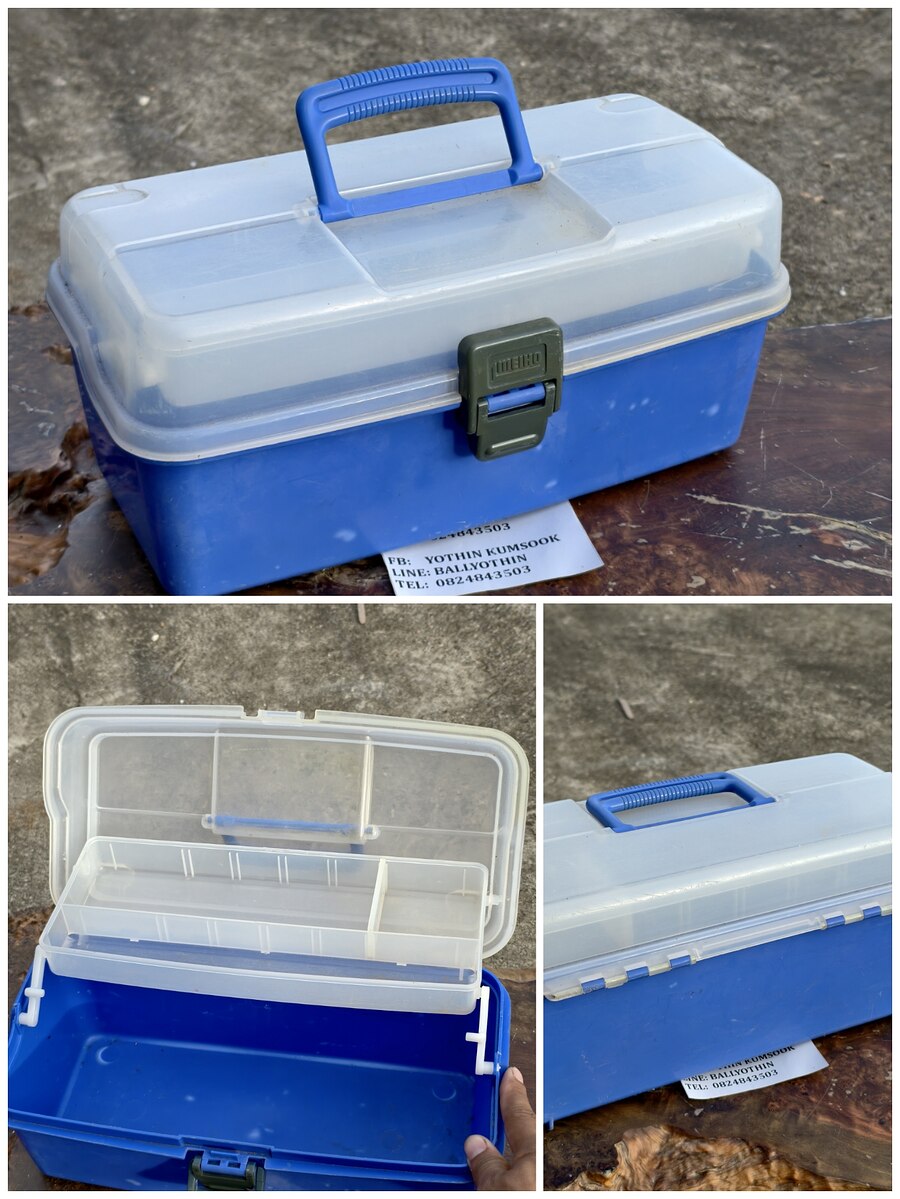 4. ใบน้ำเงินล่างขวา ขนาด 35x16x15cm ราคา 300฿