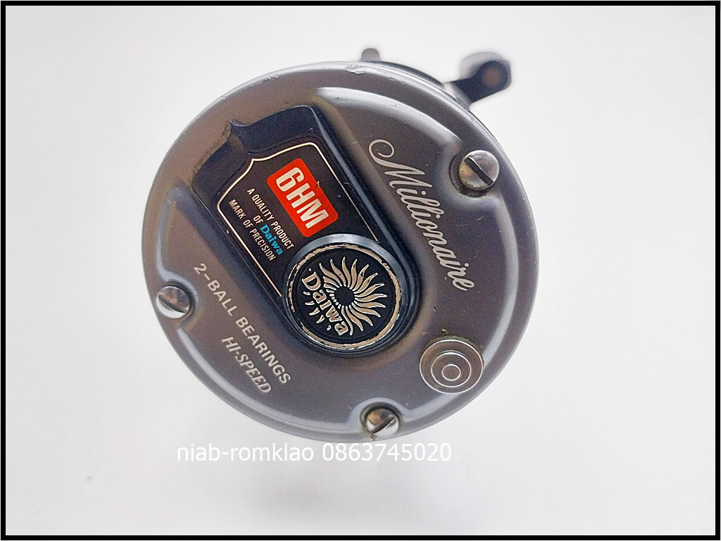 [b][q]Daiwa Millionaire 6HM Japan  มีคลิกเสียง มีรอยบ้างแต่ยังดูแจ่ม ใช้งานได้ปกติ  


มีแต่ตัวรอ