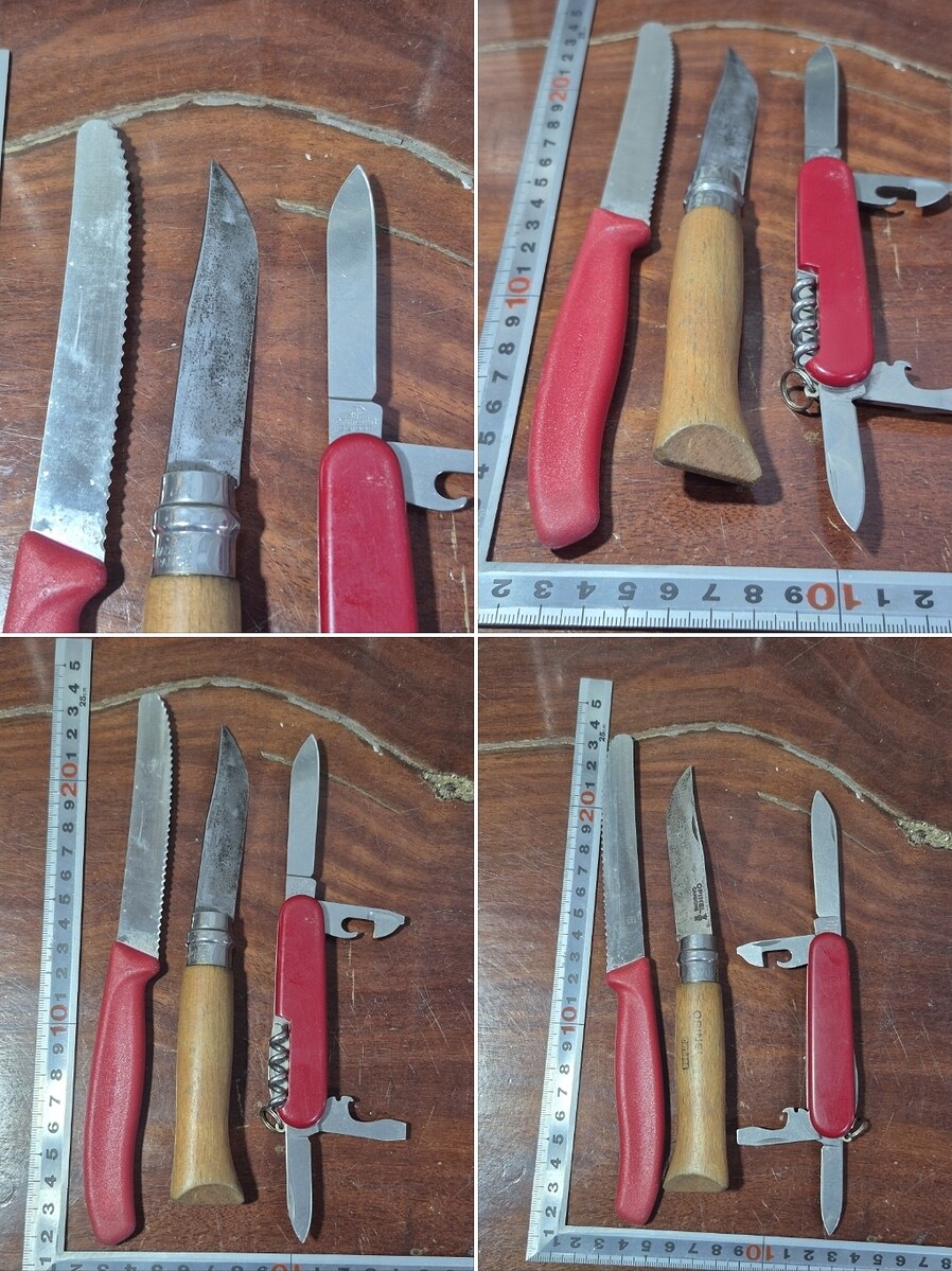 มีด 2ชุด (Victorinox +Opinel ฝรั่งเศษ)