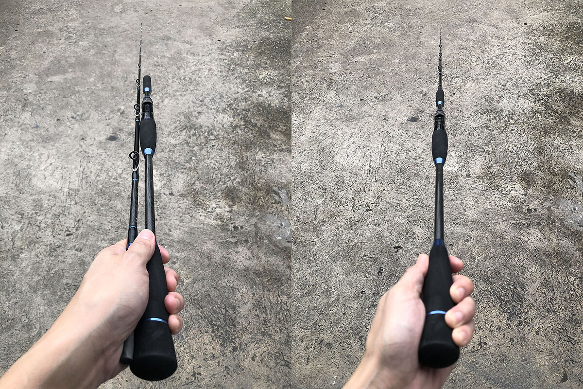 6. G-Craft Ocean-Drive RSB-682GJ-ML คัน 2 ท่อนต่อโคนยาว 6'8" Line Max: OE1.2 , Lure Max: 80g , Drag 