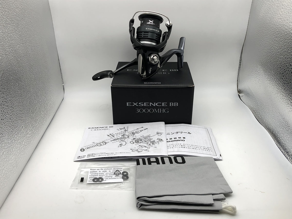 17. Shimano EXSENCE BB 3000MHG รอกสวยใหม่มากๆ สปูนสวยไร้ริ้วรอย รอกสวยหมุนลื่นใช้งานปกติทุกระบบครับ 