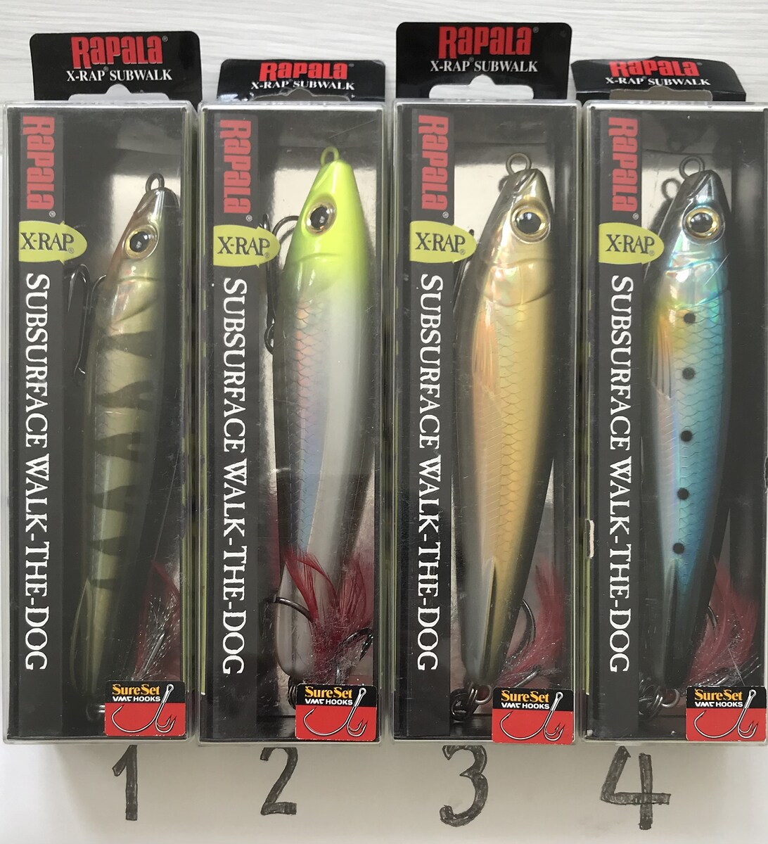ขายเหยื่อRAPALA x-rap SUBWALK15 